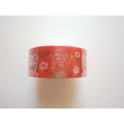 Photo2: Decorative Craft Washi Masking Tape Sticker Manekineko Monkey Brand New