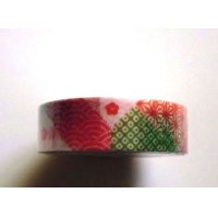 Decorative Craft Washi Masking Tape Sticker Yuzen Sakura Pattern New