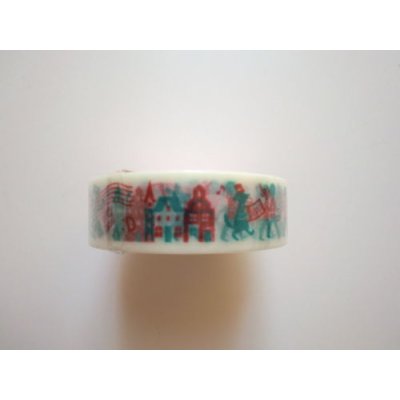 Photo2: Decorative Craft Washi Masking Tape Sticker Tirolean Brand New