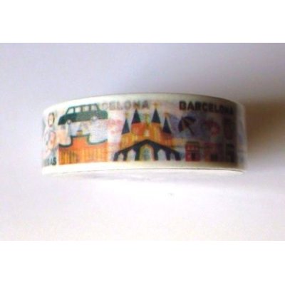 Photo3: Decorative Craft Washi Masking Tape Sticker World Traveling New Asia US EU