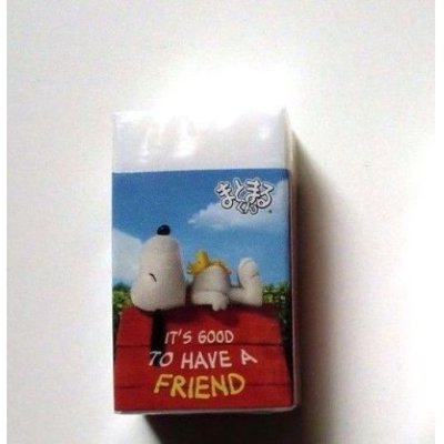 Photo2: Peanuts Snoopy Movie Charlie Brown House Matomarukun Eraser Brand New