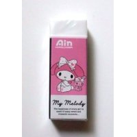 Sanrio My Melody Mymelo Eraser Pink Japan Brand New