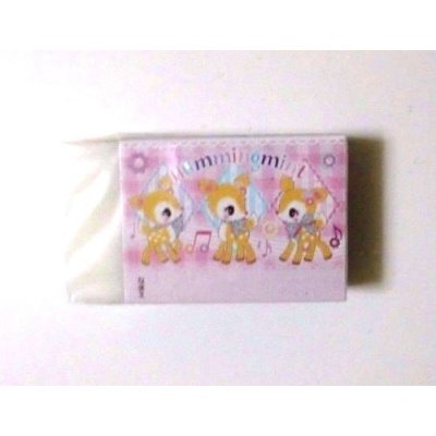 Photo2: Sanrio Hummingmint Matomarukun Eraser Purple Pink Brand New