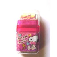 Peanuts Snoopy Roller Eraser Brand New Pink