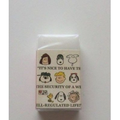 Photo2: Peanuts Snoopy Matomarukun Eraser the Scent of Strawberry Brand New