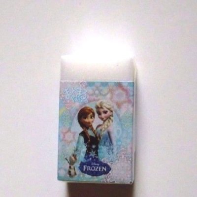 Photo1: Disney Frozen Stationary Eraser Elsa Anna Matomarukun Brand New