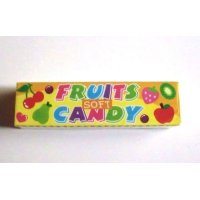 Eraser Toy Fruits Soft Candy the Scent of Peach Brand New