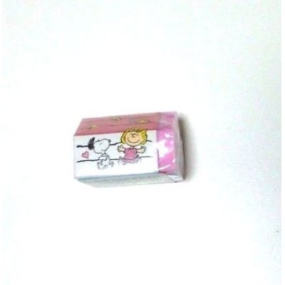 Photo3: Peanuts Snoopy & his Friends Eraser Brand New House Pink Blue