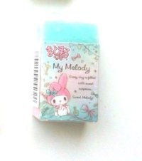 Sanrio My Melody Matomarukun Eraser Scented Ribbon Brand New