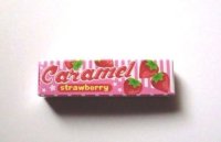 Eraser Toy the Scent of Strawberry Caramel Brand New