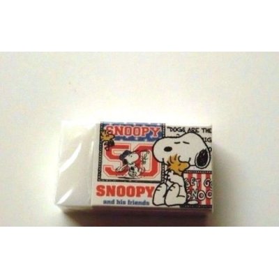 Photo1: Peanuts Snoopy & his friends Eraser Brand New