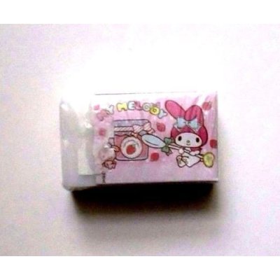 Photo2: Sanrio My Melody Matomarukun Eraser Strawberry Brand New