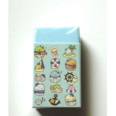 Photo2: San- X Sumikko Gurashi Eraser Summer Stripe Brand New