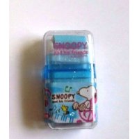 Peanuts Snoopy Roller Eraser Brand New Blue