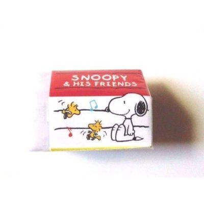 Photo2: Peanuts Snoopy Eraser Brand New House Red Blue