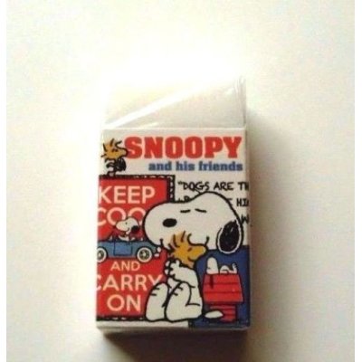 Photo2: Peanuts Snoopy & his friends Eraser Brand New