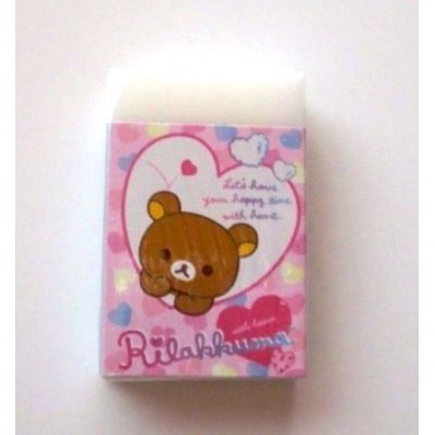 Photo2: San-X Rilakkuma Rilakuma Eraser Brand New Korilakkuma Kiiroitori