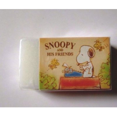 Photo2: Peanuts Snoopy Charlie Brown Matomarukun Eraser Brand New