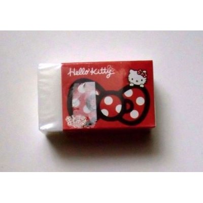 Photo2: Sanrio Hello Kitty Matomarukun Eraser Brand New Red Ribbon