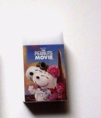 Peanuts Snoopy Movie Paris Woodstock Matomarukun Eraser Brand New