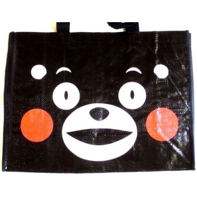 Photo1: Kumamon Eco Friendly Shopping Bag Brand-New