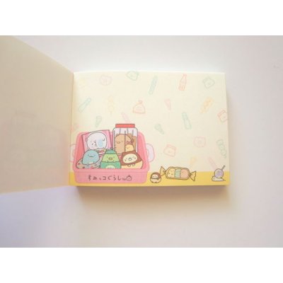 Photo2: San- X Sumikko Gurashi Mini Memo Pad Dagashi Sweets Brand New