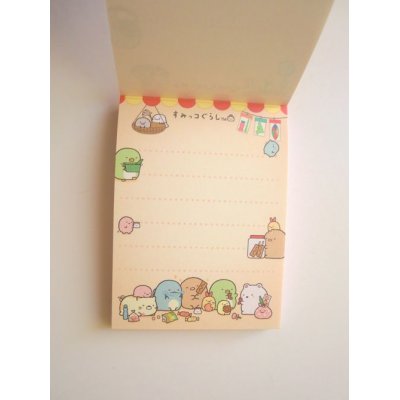 Photo2: San- X Sumikko Gurashi Mini Memo Pad Dagashi Sweets Brand New