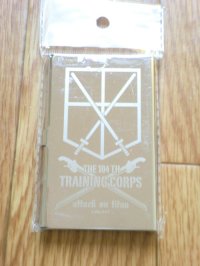 Shingeki no Kyojin Attack on Titan Stainless Card Case Brand New