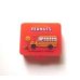 Photo1: Peanuts Snoopy Eyelash Pill Small Case Brand-New School Bus Red (1)