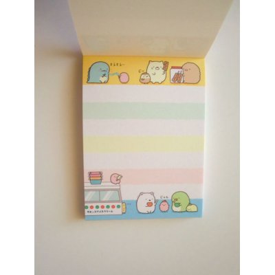 Photo3: San- X Sumikko Gurashi Mini Memo Pad Dagashi Sweets Brand New