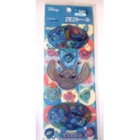 Disney Stitch Reflection Sticker Brand-New Blue