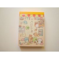 San- X Sumikko Gurashi Mini Memo Pad Dagashi Sweets Brand New