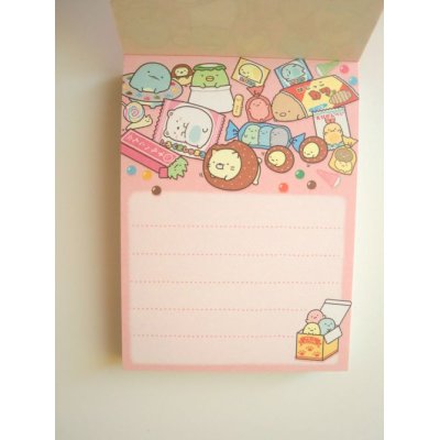 Photo2: San- X Sumikko Gurashi Mini Memo Pad Dagashi Sweets Brand New