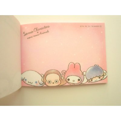 Photo2: Sanrio Characters Hello Kitty Little Twin Stars Kiki & Lala etc Mini Memo Pad Brand New