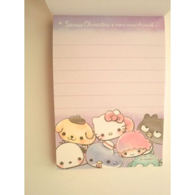 Photo3: Sanrio Characters Hello Kitty Little Twin Stars Kiki & Lala etc Mini Memo Pad Brand New