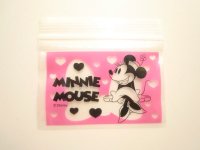 Disney Minnie Mouse Ziplock Bags 25pcs Pink M Brand New