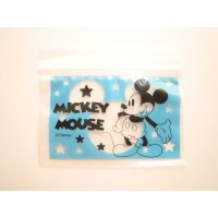 Disney Mickey Mouse Ziplock Bags 25pcs Blue M Brand New