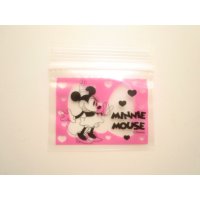 Disney Minnie Mouse Ziplock Bags 30pcs Pink S Brand New