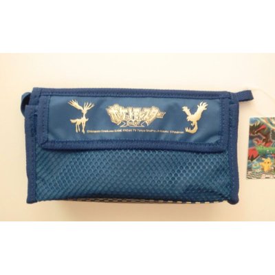 Photo2: Nintendo Pokemon XY Pen Case Pouch Blue Brand New