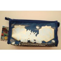 Nintendo Pokemon XY Pen Case Pouch Blue Brand New