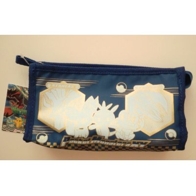 Photo1: Nintendo Pokemon XY Pen Case Pouch Blue Brand New