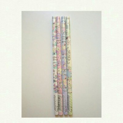 Photo1: San-X Sentimental Circus HB Pencil 4pcs Set Brand New