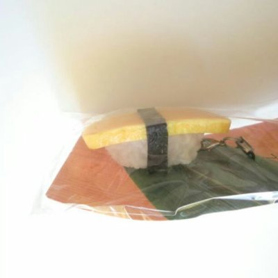 Photo2: Sushi Strap Japanese Fake Food Miniature Keychain Brand New