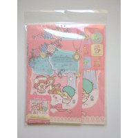 Sanrio Little Twin Stars Kiki & Lala Letter Set Brand New 