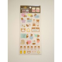 San-X Rilakkuma Schedule Mark Vinyl Stickers Brand New 