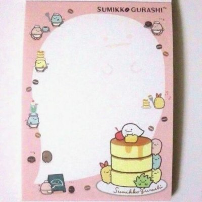 Photo2: San-X Sumikko Gurashi Mini Memo Pad Cafe Brand New