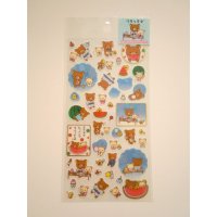 San-X Rilakkuma Washi Masking Stickers Summer Vacation Brand New 