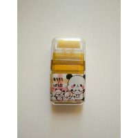 Mochi mochi panda Roller Eraser Brand New Yellow