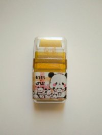 Mochi mochi panda Roller Eraser Brand New Yellow