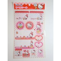 Sanrio Hello Kitty Label Stickers Brand-New